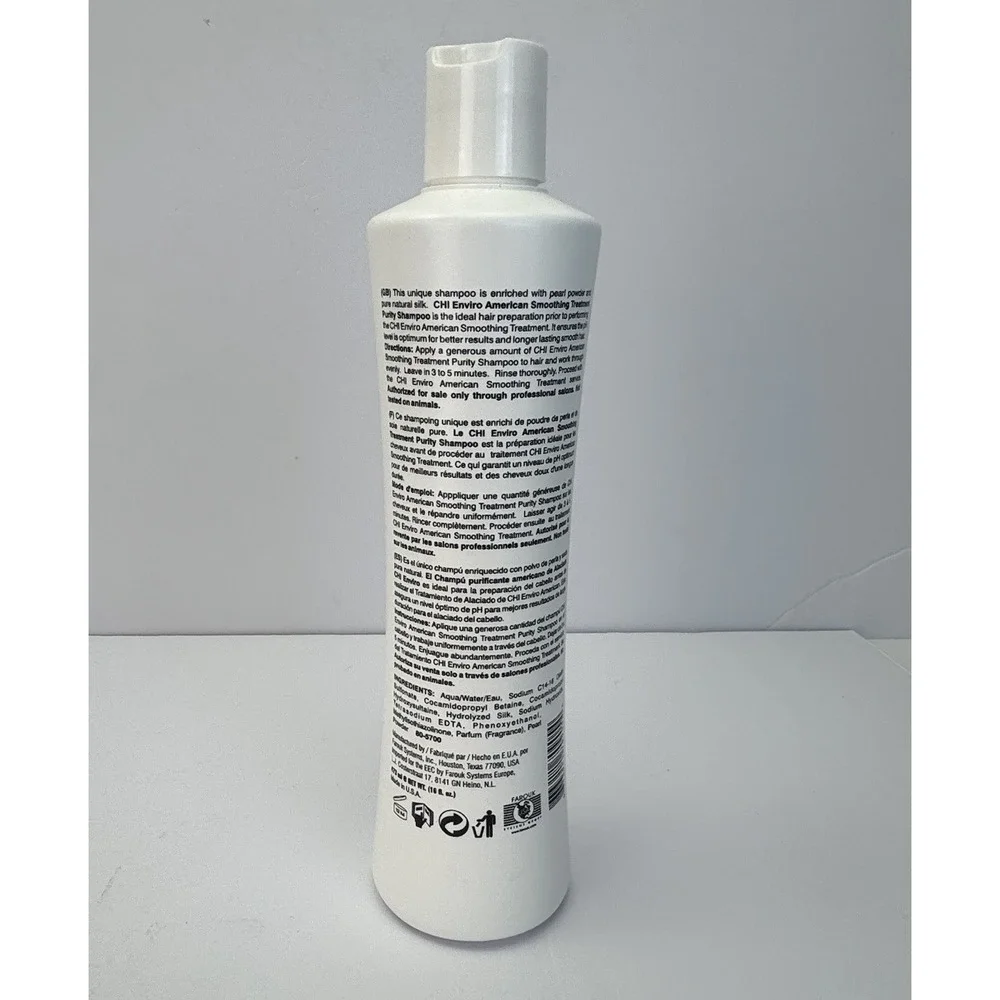 CHI ENVIRO PEARL‎ & SILK COMPLEX PURITY SHAMPOO  16 OZ SEALED NEW